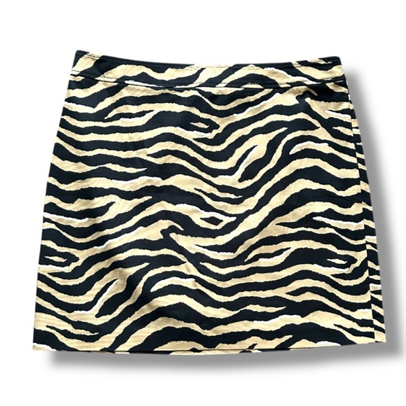 Talbots Multicolor A-Line Tiger Animal Print Skirt Women’s Plus Size 16 EUC - Picture 2 of 16